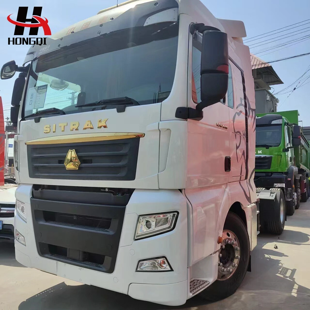 Used Sinotruk C7H heavy truck 540 HP 6X4 Automatic Tractor for Sale