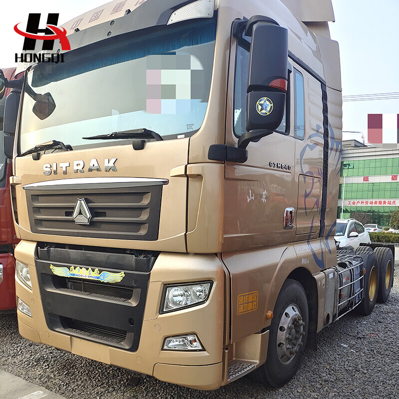 Used Sinotruk C7H heavy truck 540 HP 6X4 Automatic Tractor for Sale