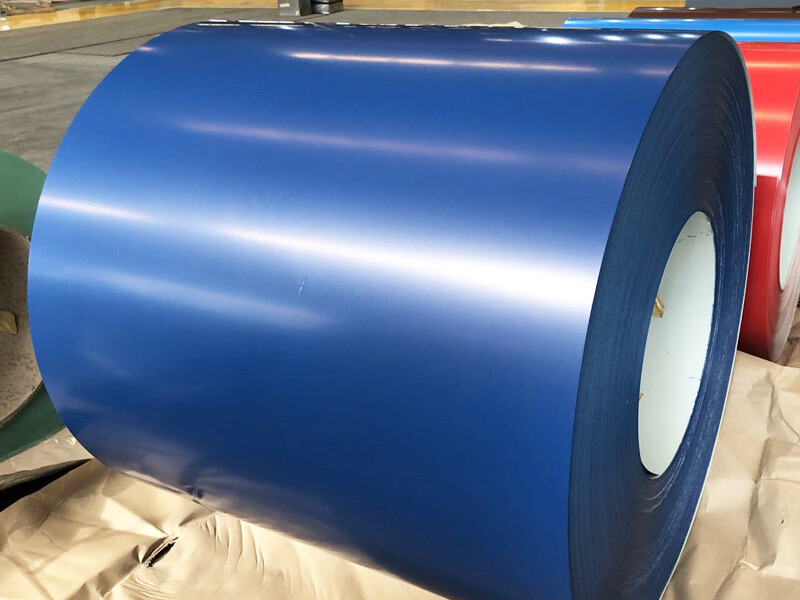 Color-coated steel coil