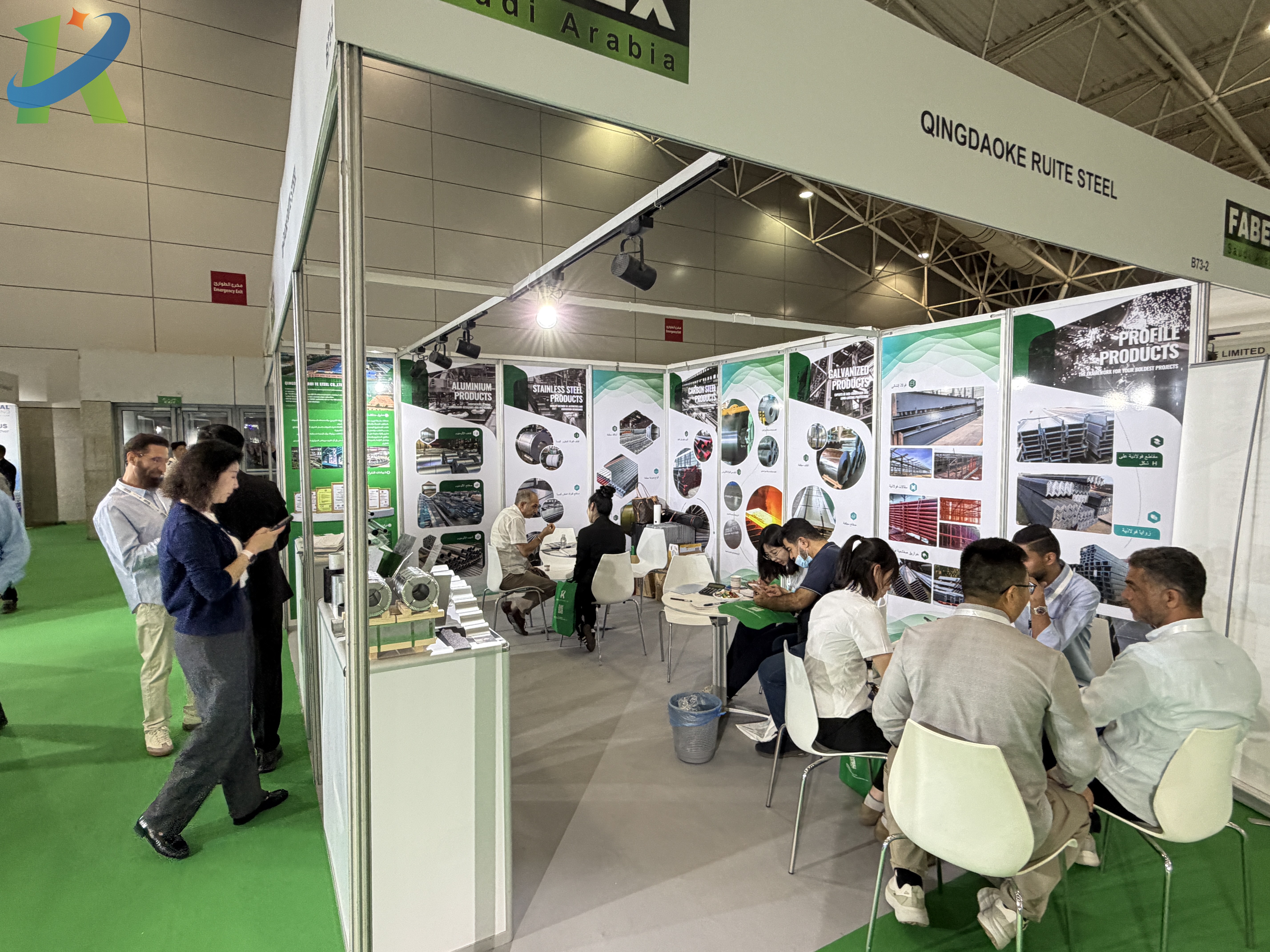 FABEX Saudi Arabia Kicks Off; Our Steel Pipe Team Welcomes Saudi Buyers to Visit Booth for Product Quotations