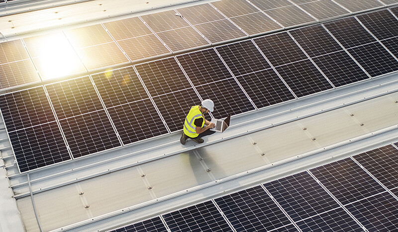 Solar photovoltaic allows unused roofs to become “power stations”.