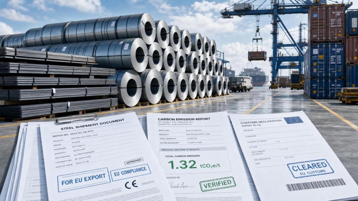 EU CBAM Steel Rules Require Carbon Data From Oct 2026