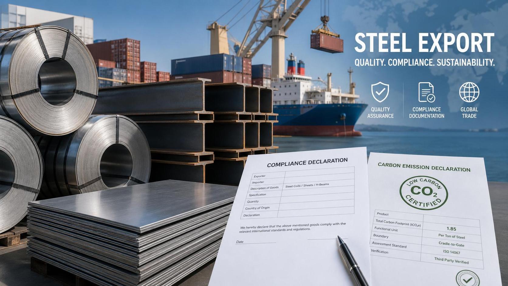 China Requires Carbon Footprint Pre-Filing for Steel Exports