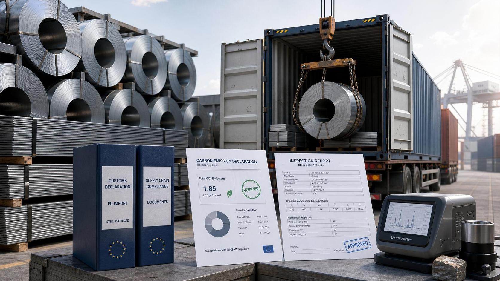 EU Starts CBAM Transition Reporting for Steel Imports