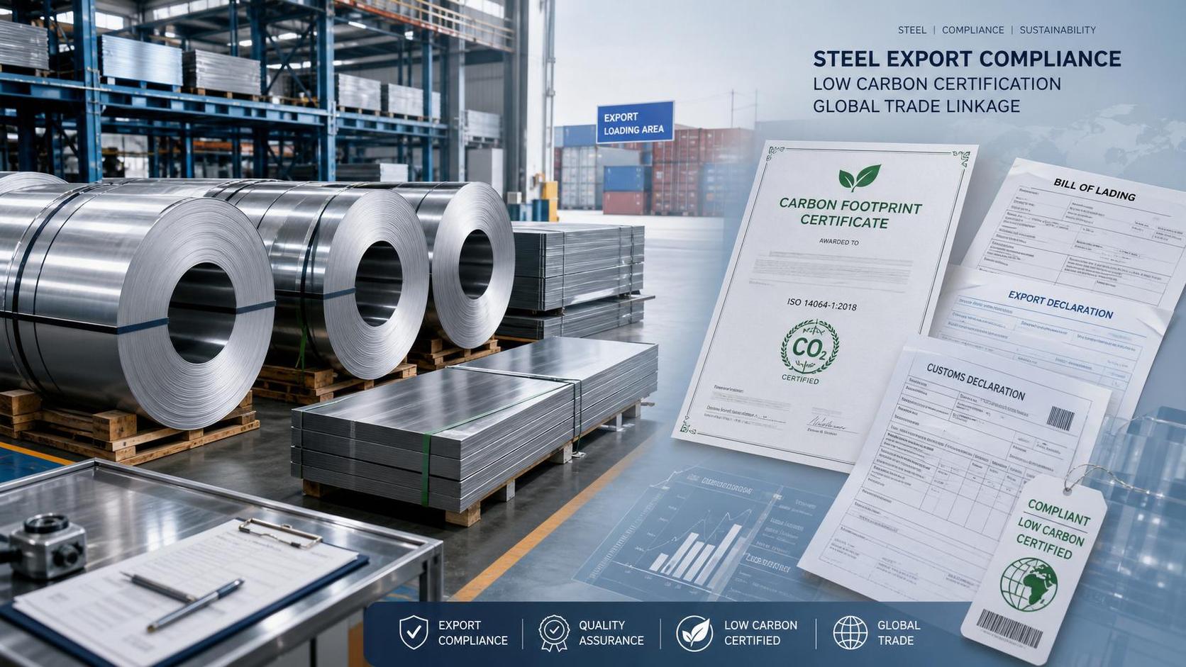 China Requires Carbon Footprint Declarations for Steel Exports China Requires Carbon Footprint Declarations for Steel Exports