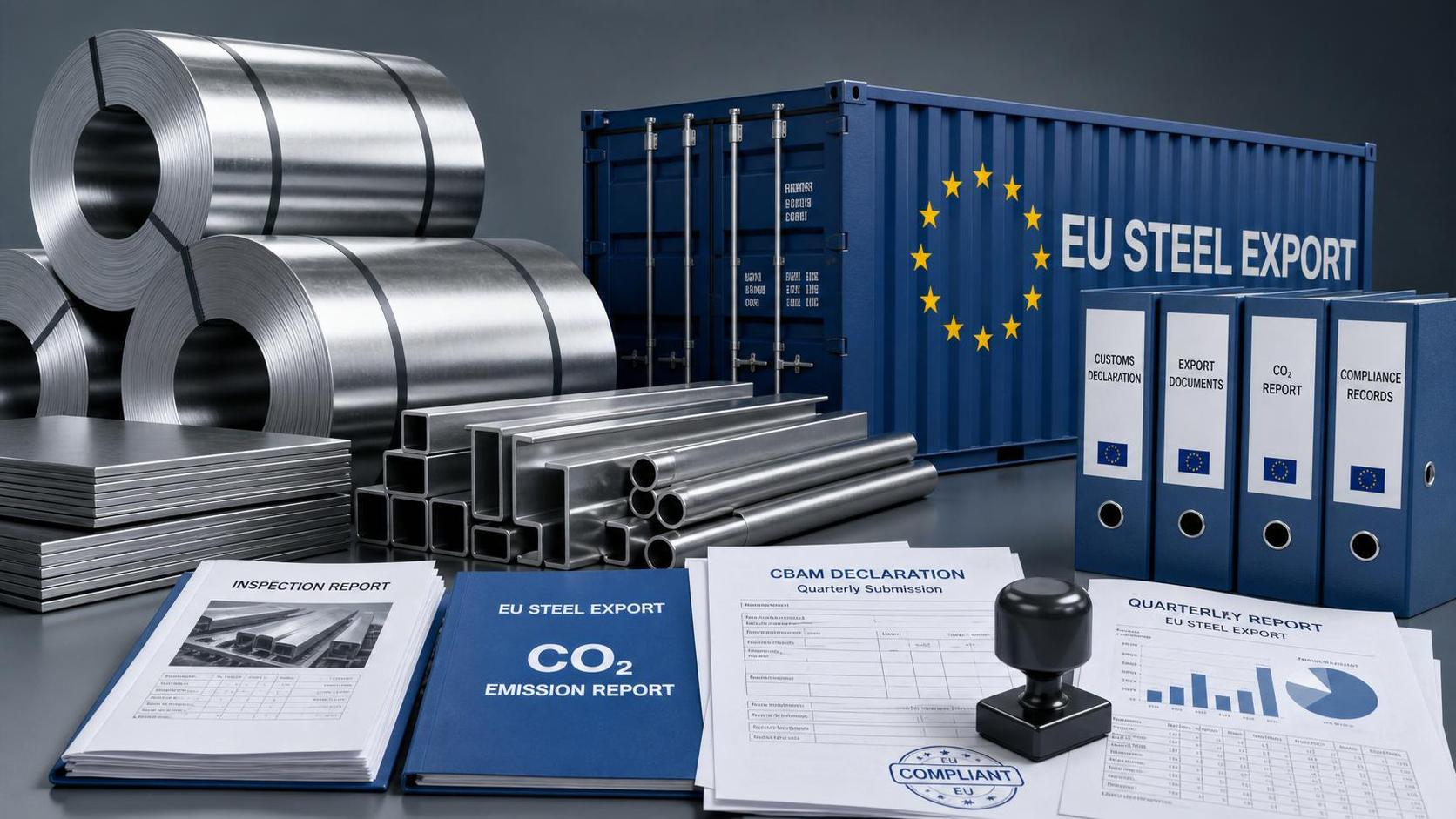 EU Steel Exporters Face New CBAM Reporting Duty EU Steel Exporters Face New CBAM Reporting Duty