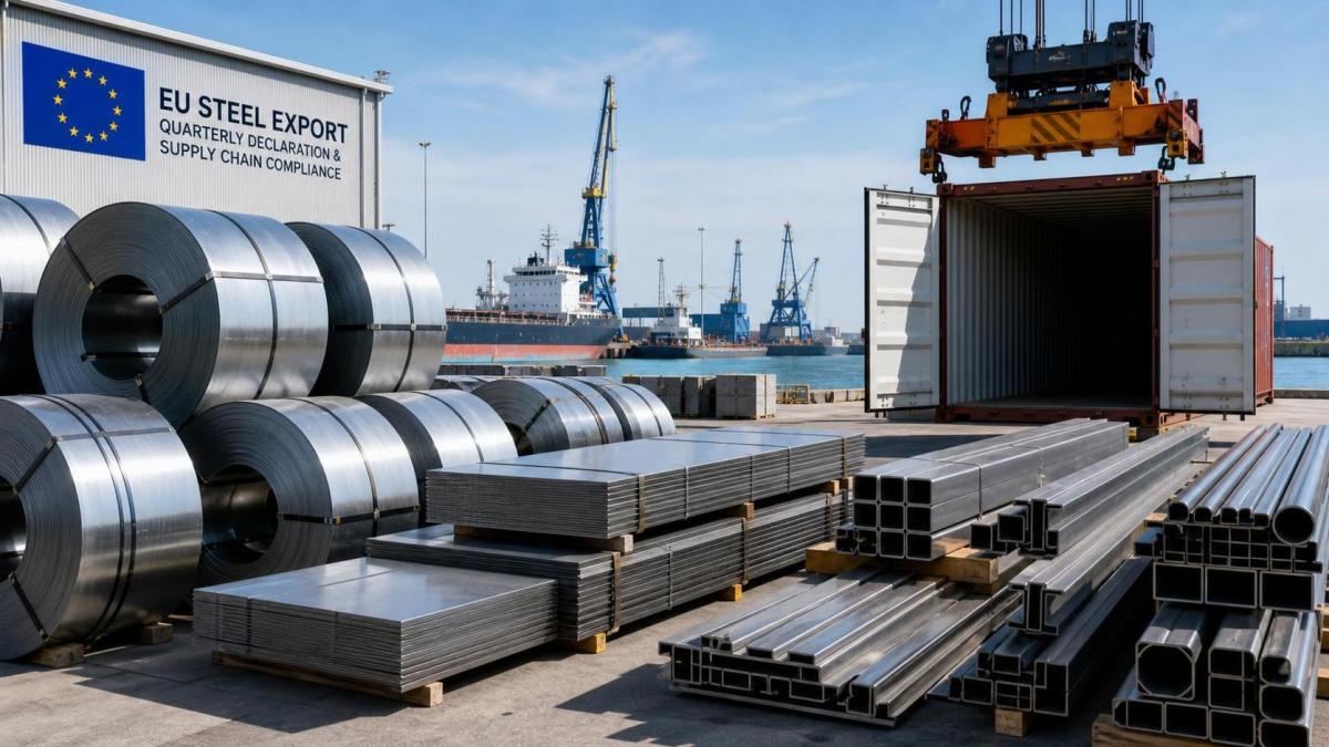 EU Steel Exporters Face New CBAM Reporting Duty EU Steel Exporters Face New CBAM Reporting Duty