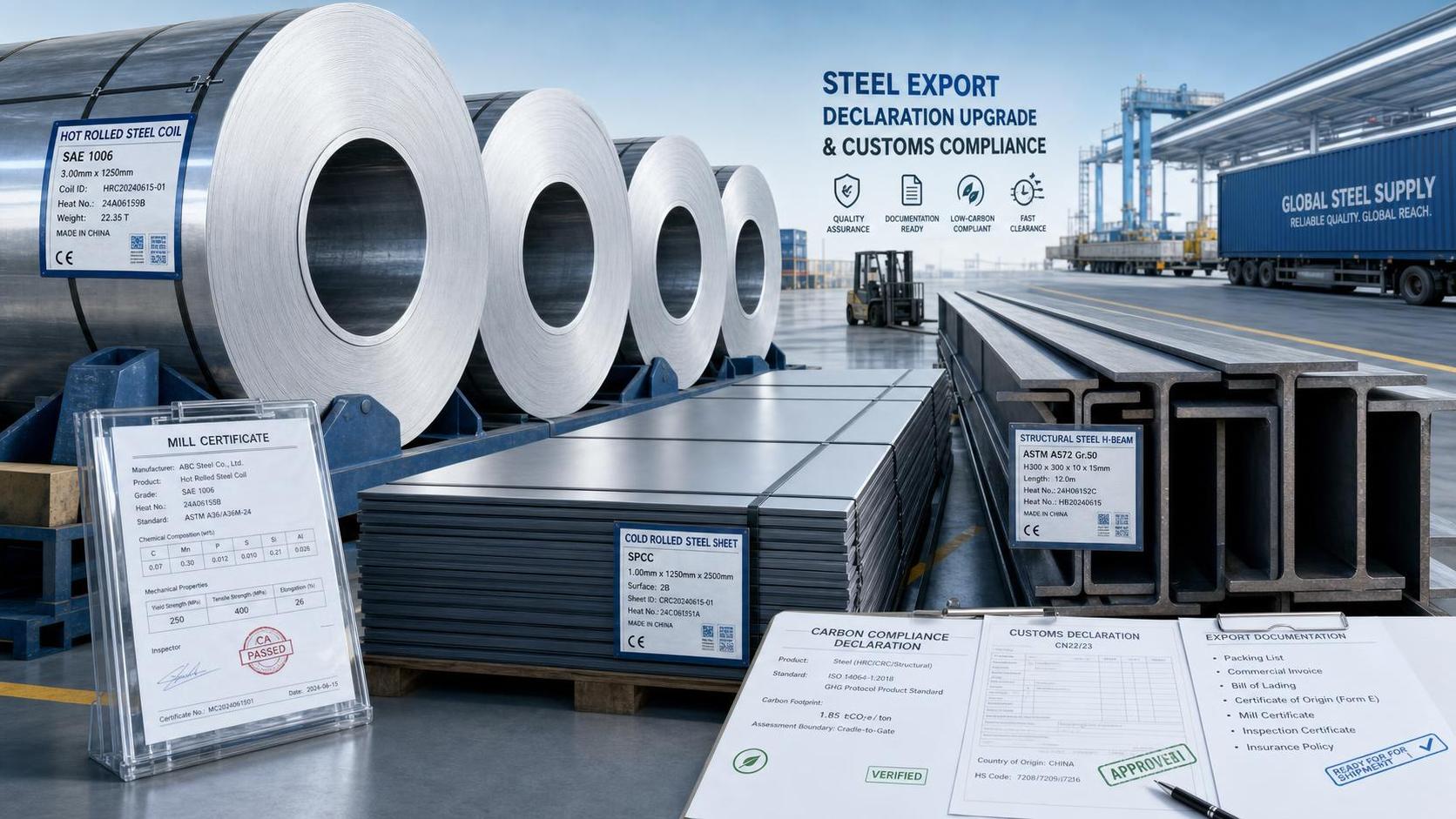 China Customs Tightens Steel Export HS Declarations China Customs Tightens Steel Export HS Declarations