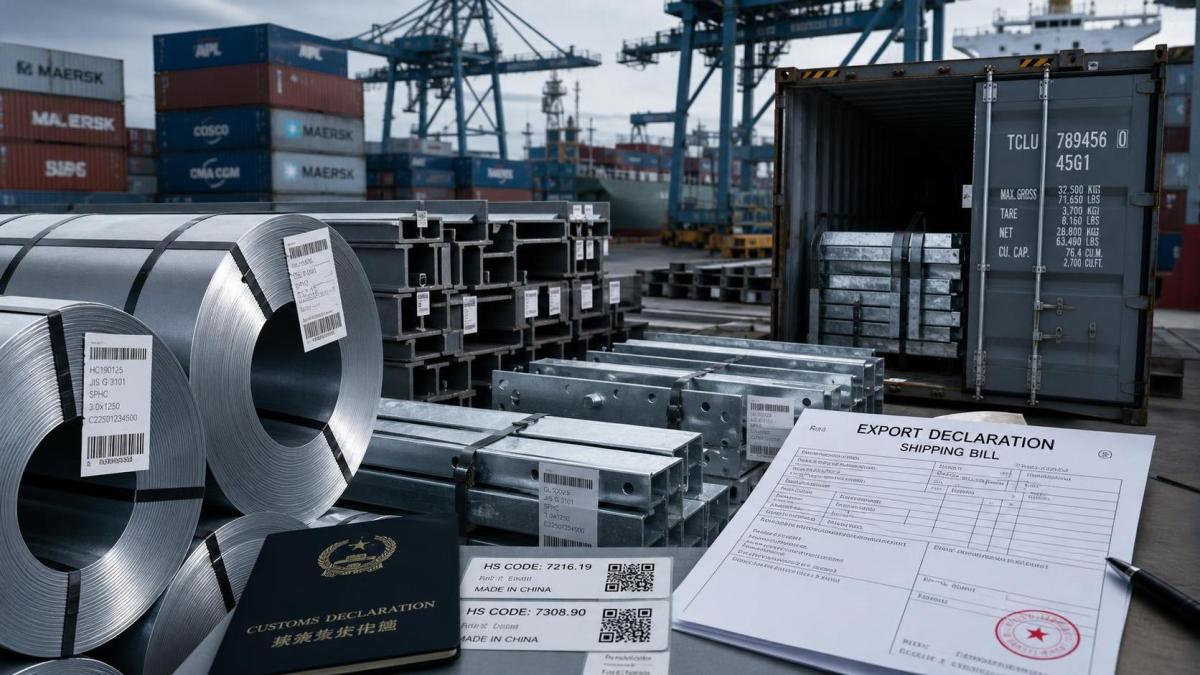 China Enforces New Steel Export Codes from Aug. 1 China Enforces New Steel Export Codes from Aug. 1