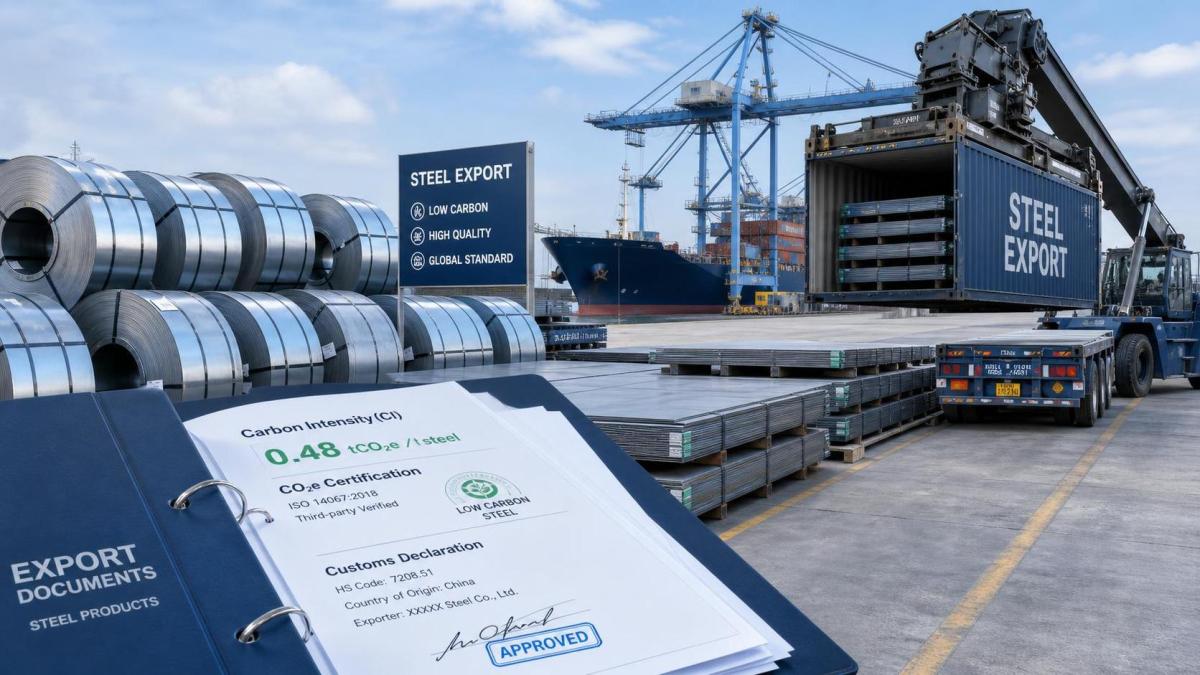 China Customs Mandates Carbon Intensity Data for Steel Exports China Customs Mandates Carbon Intensity Data for Steel Exports