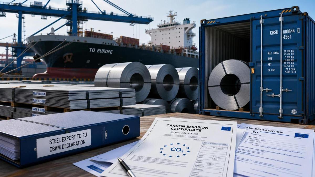 CBAM Charges Start for Chinese Steel Exports to the EU CBAM Charges Start for Chinese Steel Exports to the EU