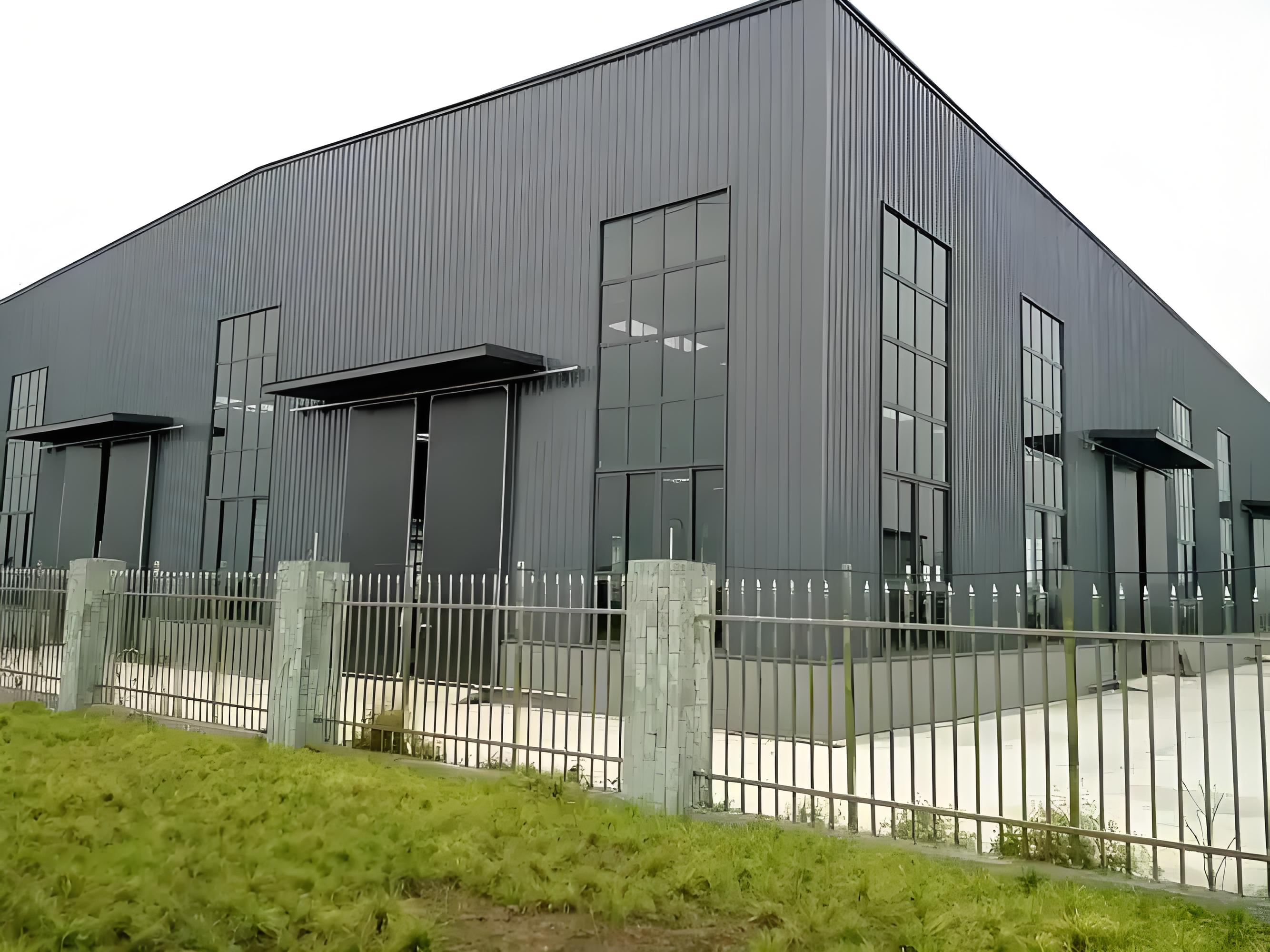 Logistics Hub Steel Warehouse: 3D Modular Design for Supply Chain Efficiency