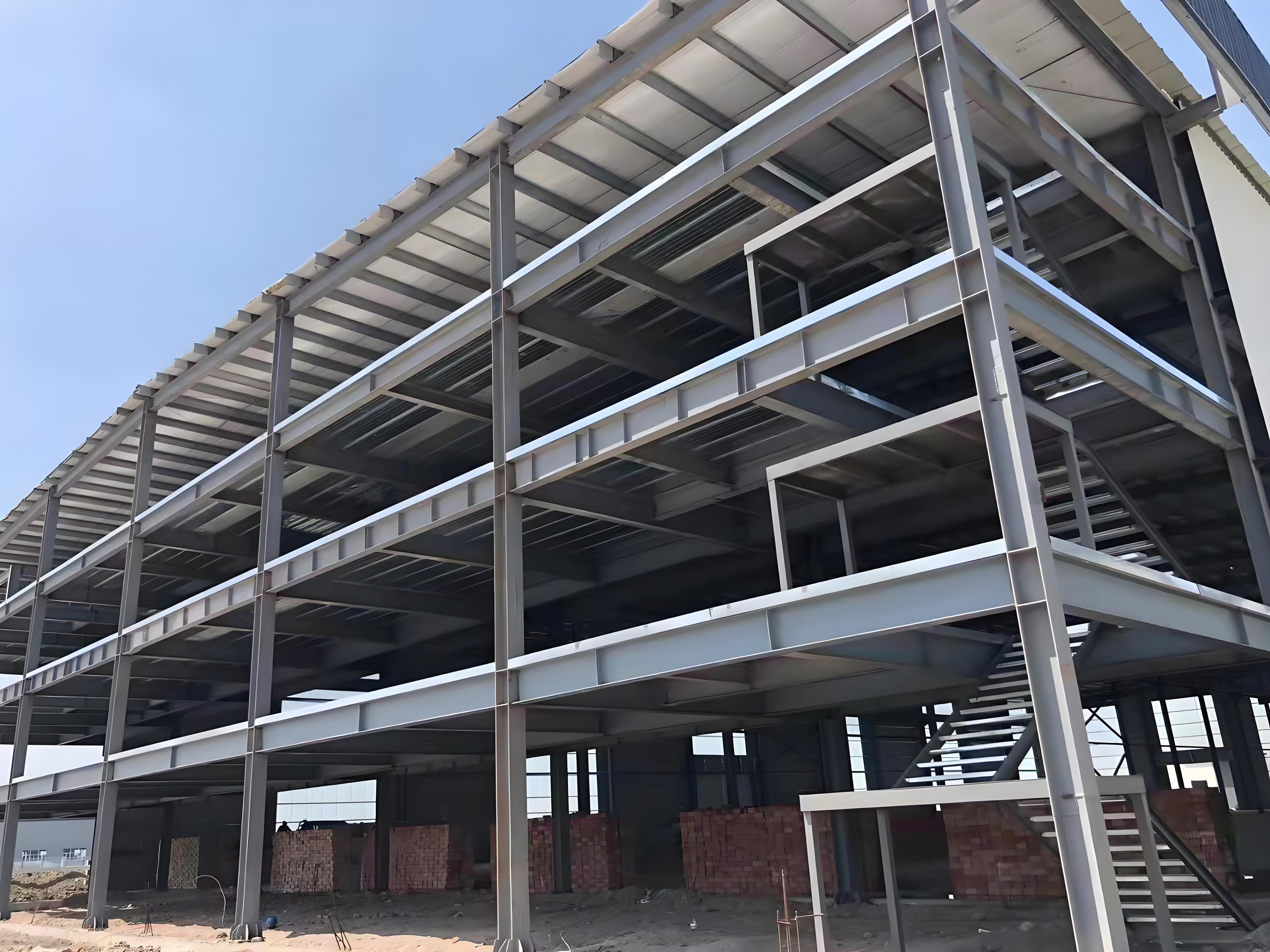 Logistics Hub Steel Warehouse: 3D Modular Design for Supply Chain Efficiency