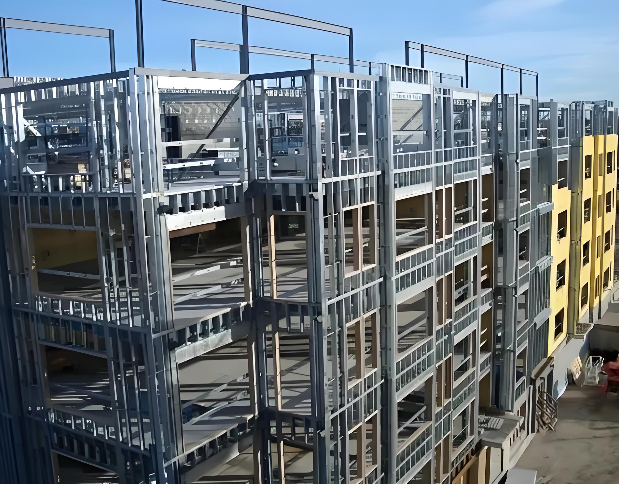 High-Rise Building Steel Structure