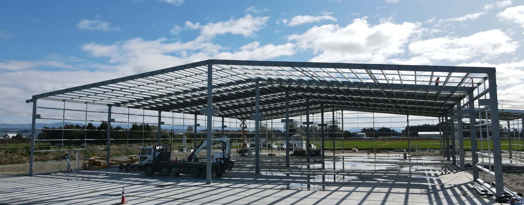 2 Span Steel Portal Frame