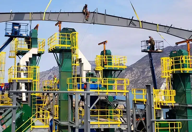 Steel Structures in Mining Equipment