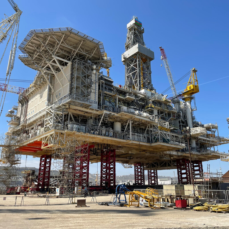 Steel Structure for Drilling Platform