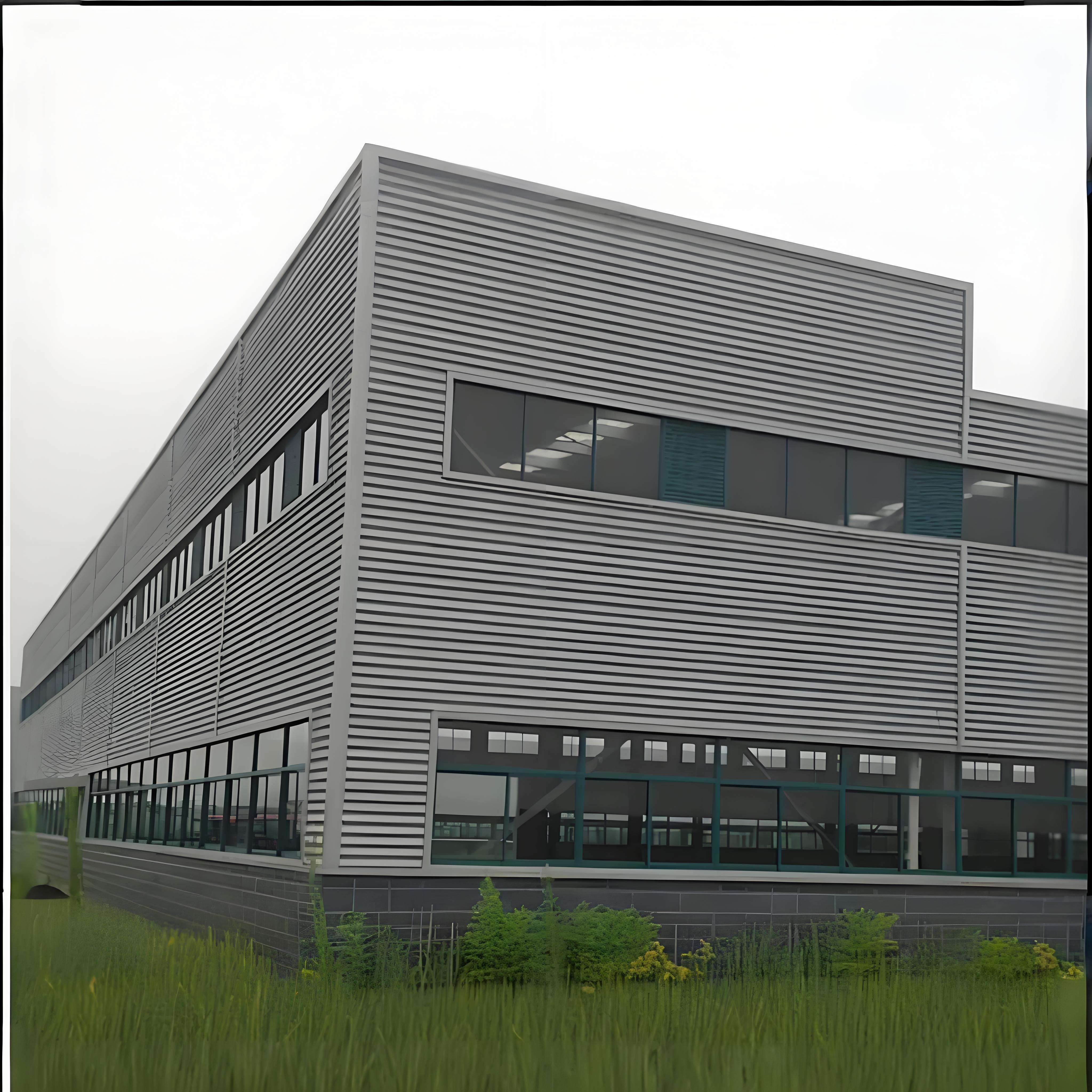 Standardized industrial plant buildings