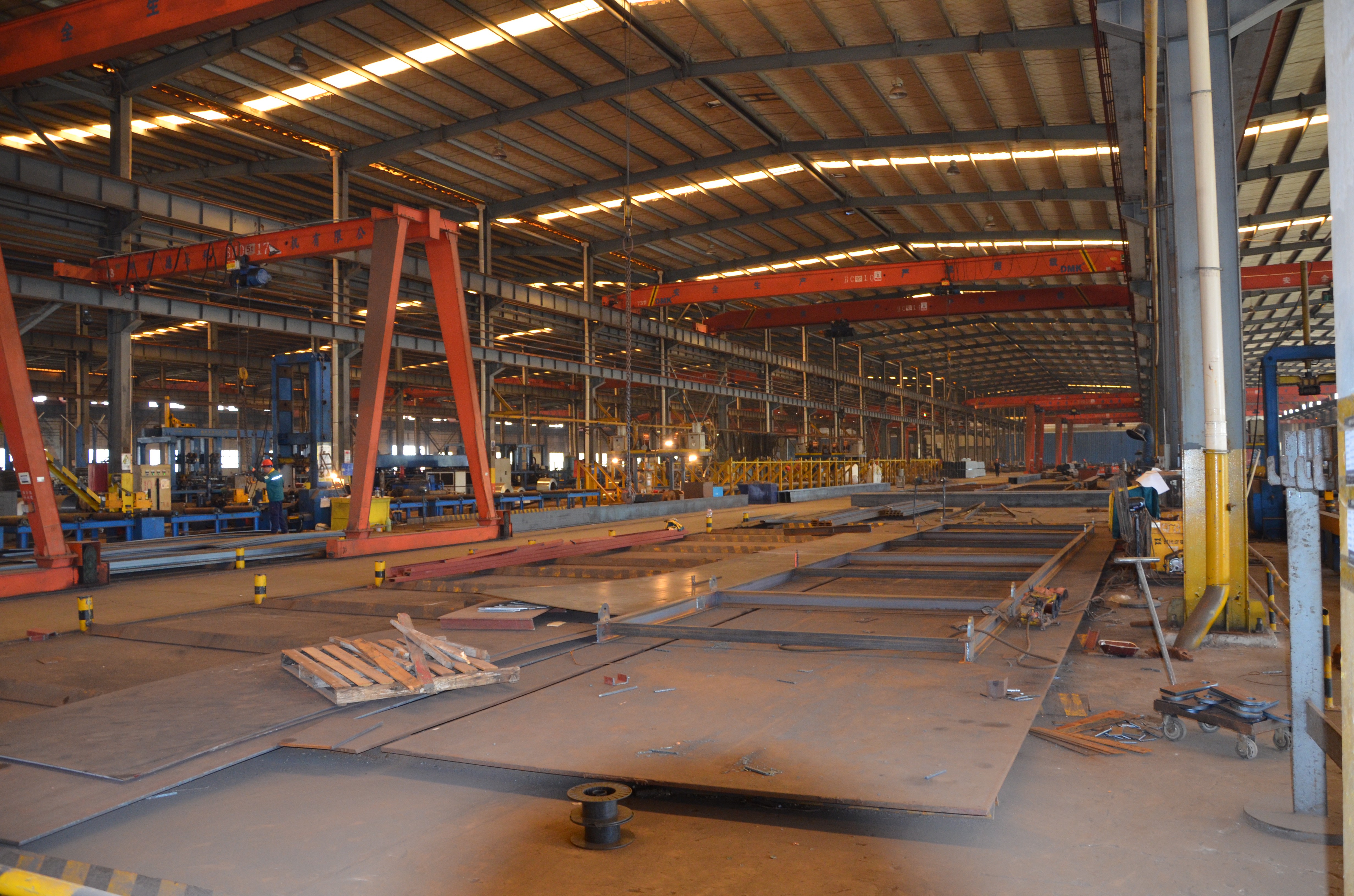 Industrial Steel Structure Crane Building