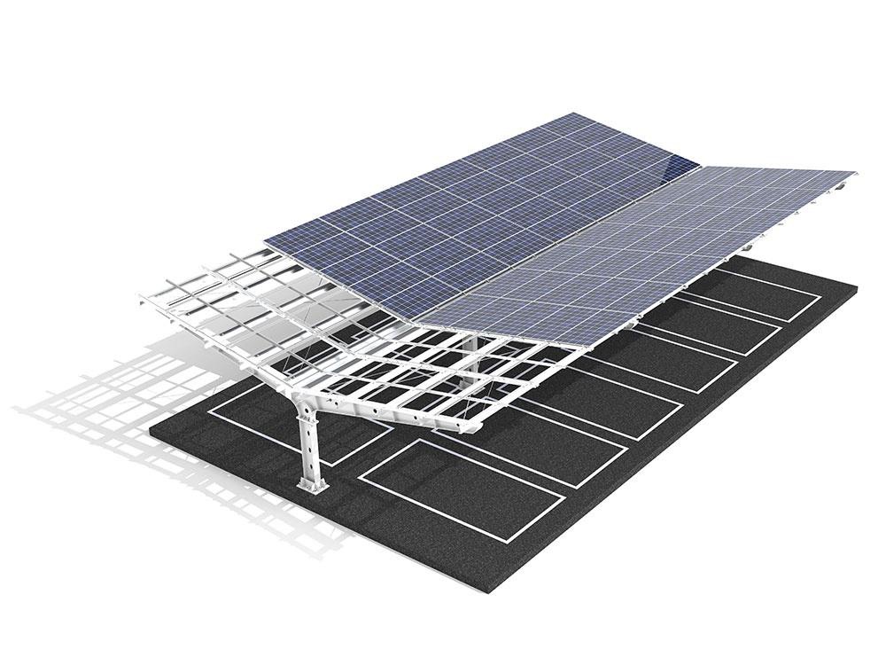 Photovoltaic Steel Structure Carport