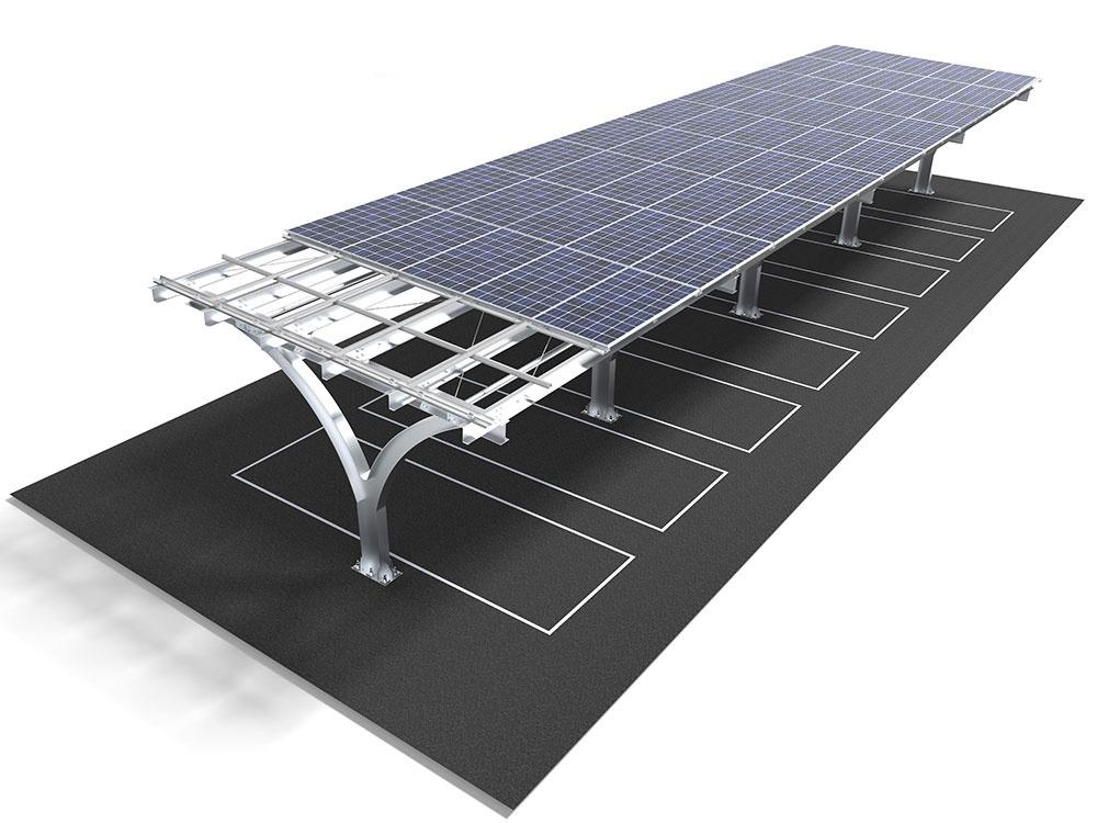 Photovoltaic Steel Structure Carport