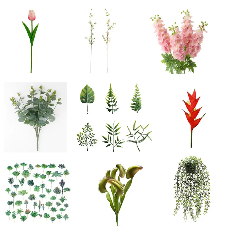 Injection Molding Machine Production of Artificial Flower