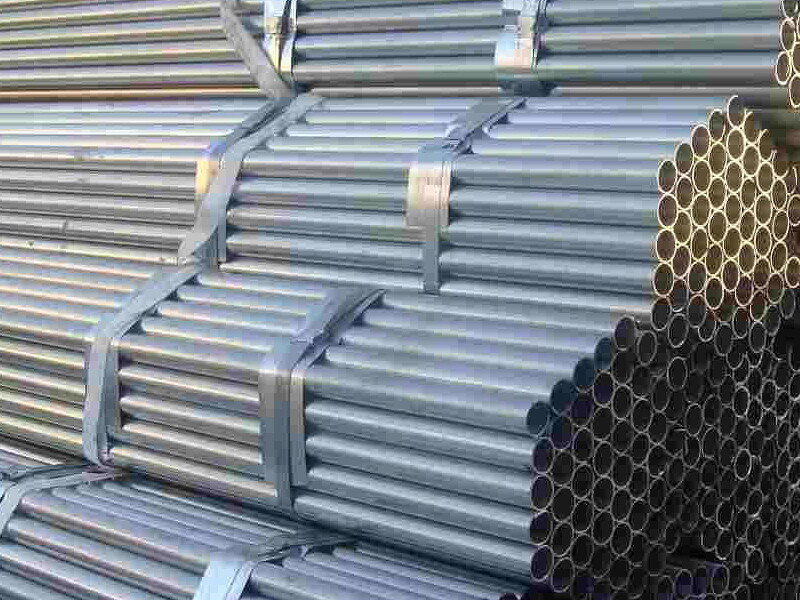 Zinc steel pipe/tube