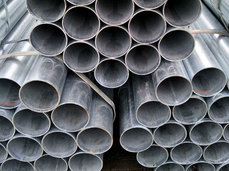Zinc steel pipe/tube