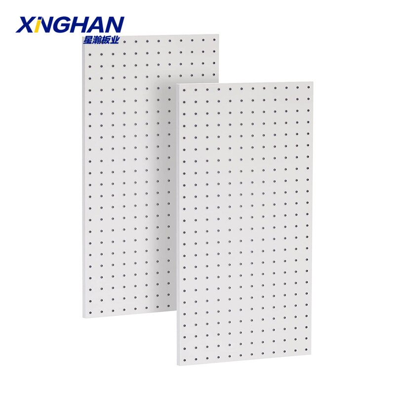 Perforated sound absorbing panels