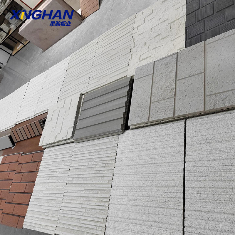 Fiber cement wood grain board
