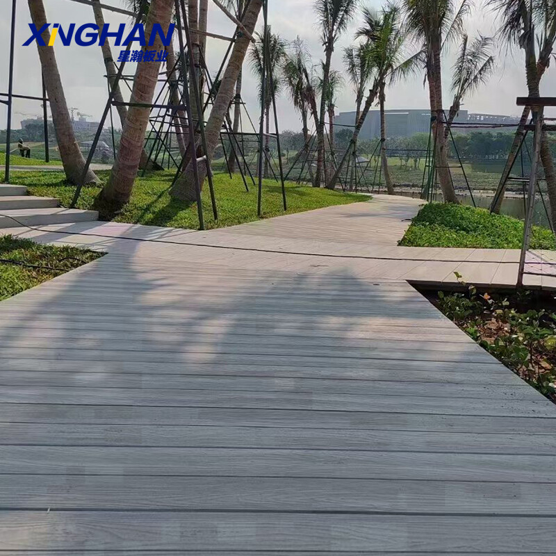 Fiber cement boardwalk board