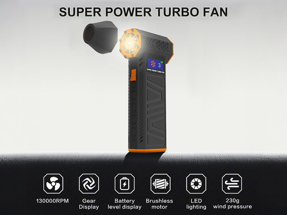 Car Clean Power Turbo Fan X3M