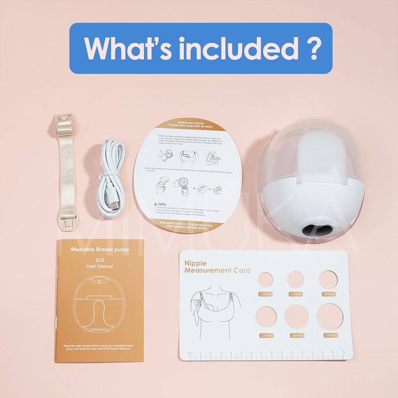 Small, Lightweight S39 Breast Pump