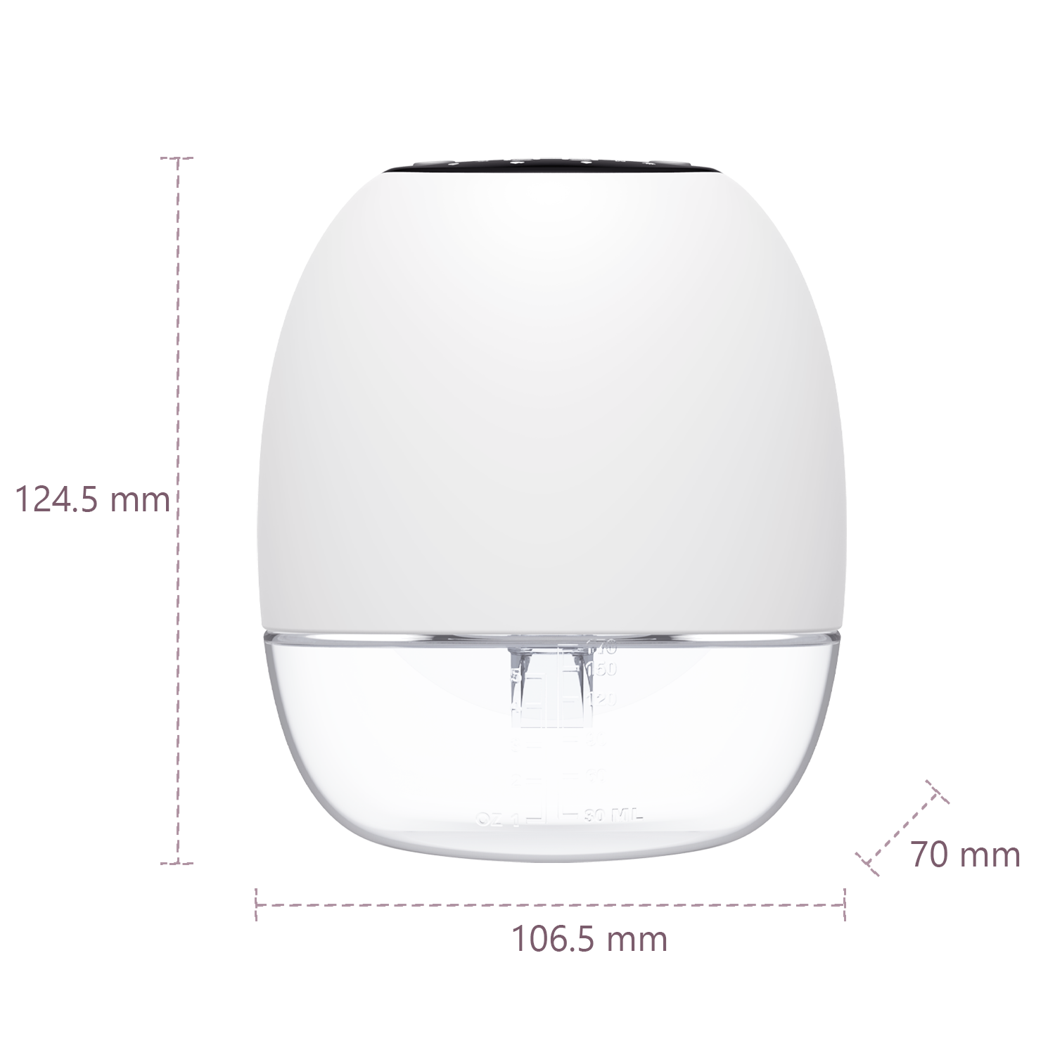 Discreet, Hands-Free FB625 Breast Pump