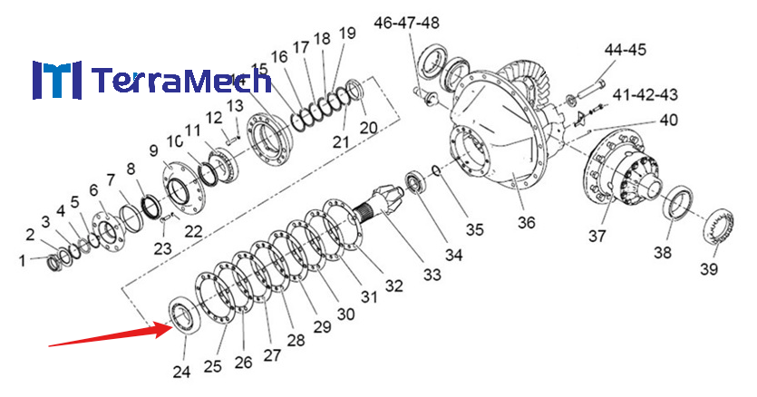 Shangong Machinery 5219959 B120400017 BEARING GP