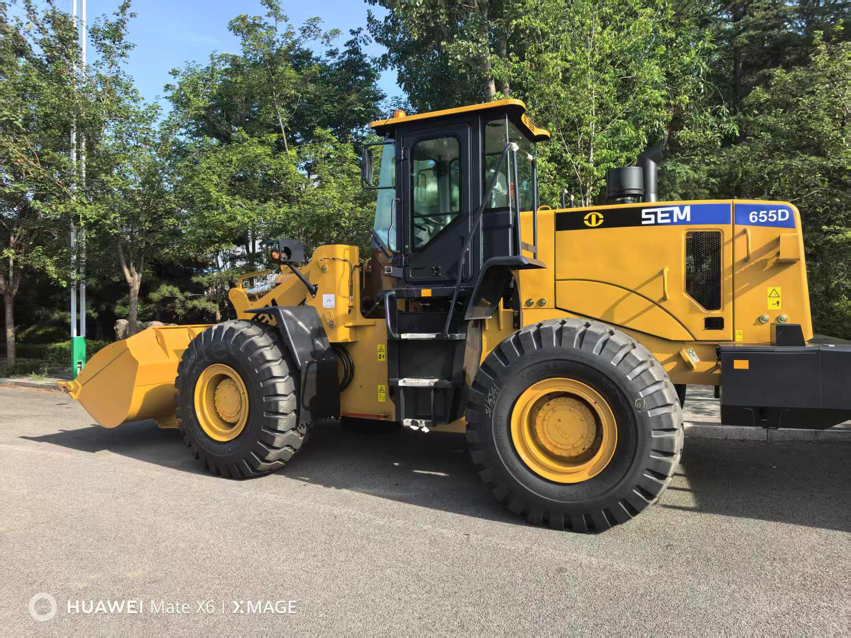 Machines de chargeuses sur pneus SEM SEM 655D Chargeuse sur pneus 5 tonnes