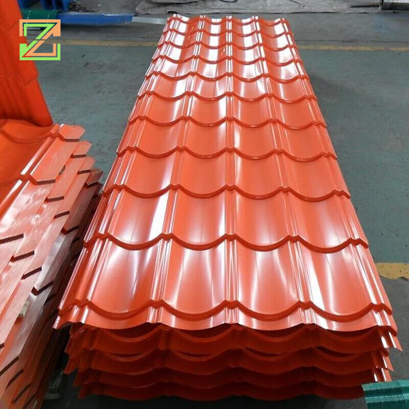 DC53D+Z Color Coated Corrugated Board