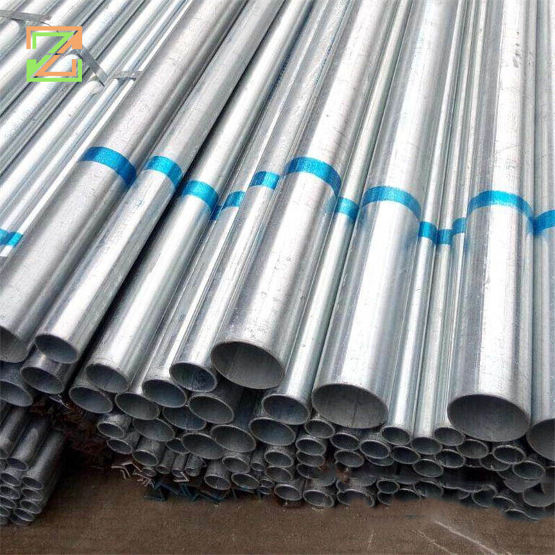  ST37-2 Galvanized Steel Round Pipe