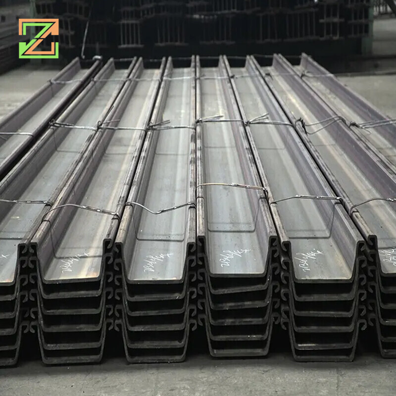 A53 Gr.A A656 Gr.50 U-Shaped Steel Sheet Pile