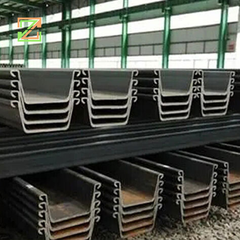 SM 400A SS490B U-Shaped Steel Sheet Pile