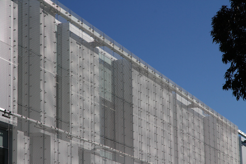 Sunshade facade cladding