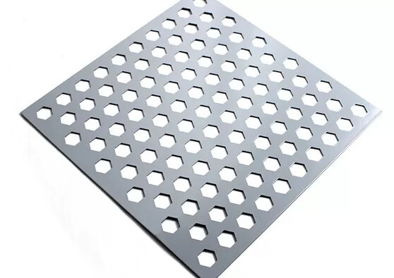 Hexagonal Hole Punching Mesh