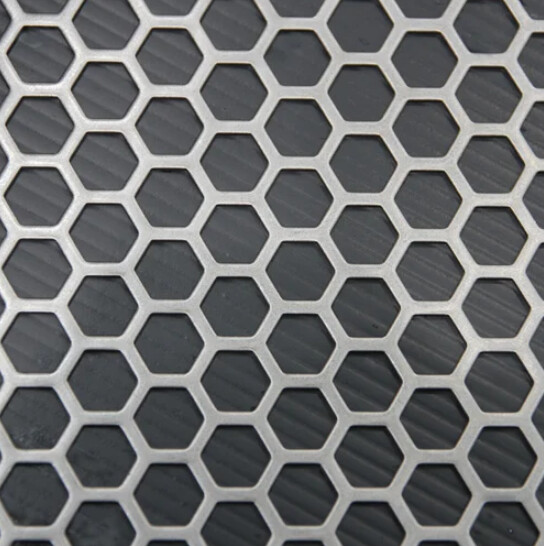 Hexagonal Hole Punching Mesh
