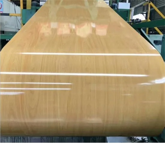 Wood Grain Color Coated Roll Coil