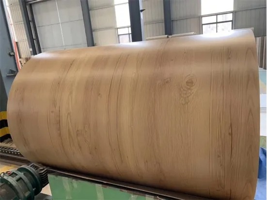Wood Grain Color Coated Roll Coil