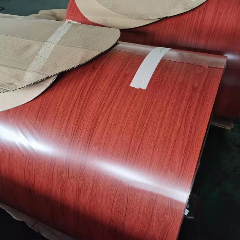 Wood Grain Color Coated Roll Coil