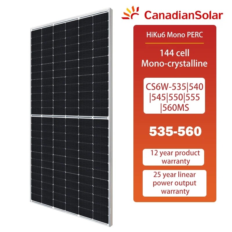 Canadian Solar BiHiKu6 535-560w