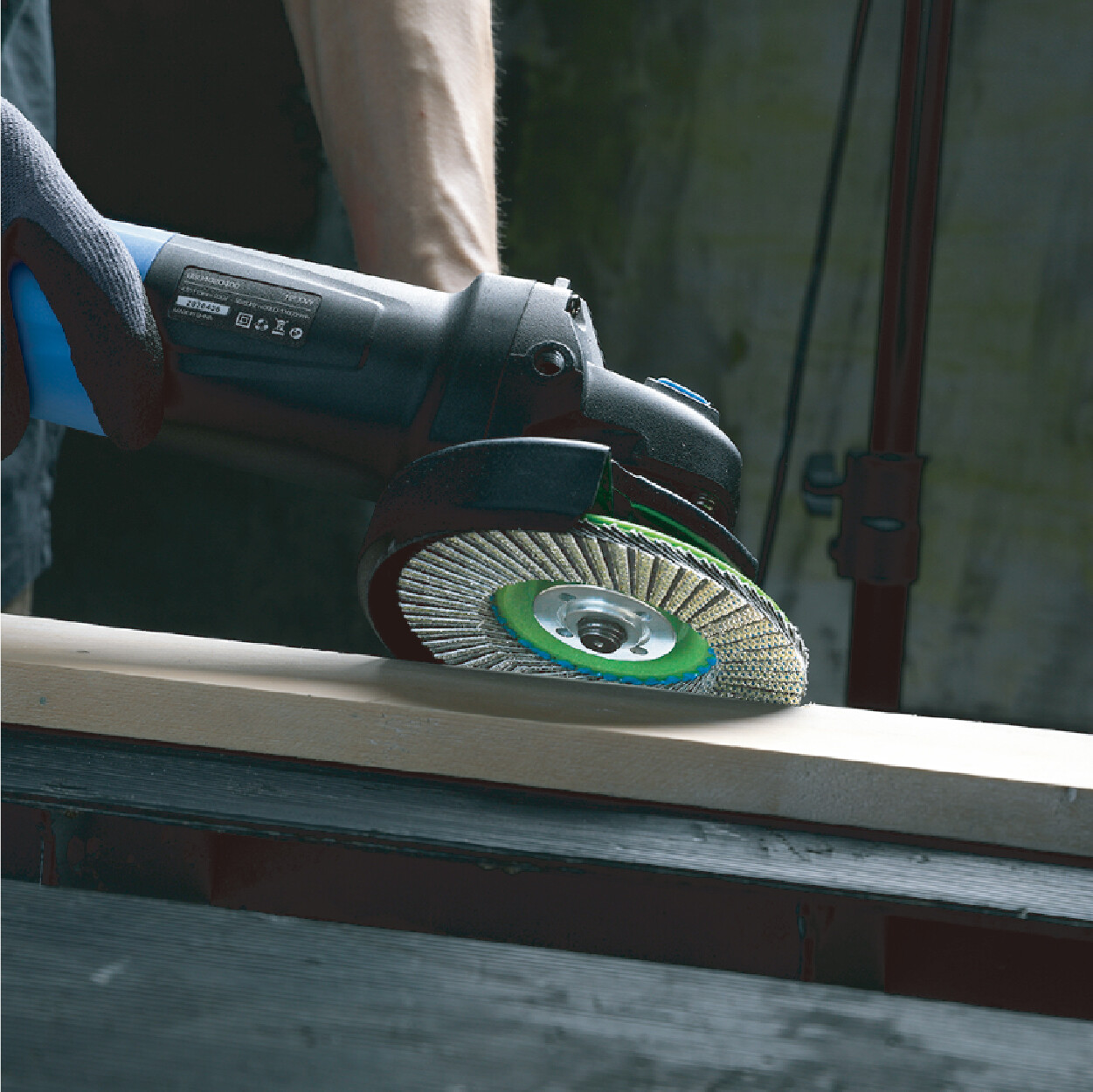 TOP PROFESSIONAL DIAMOND GRINDING FLAP WHEEL