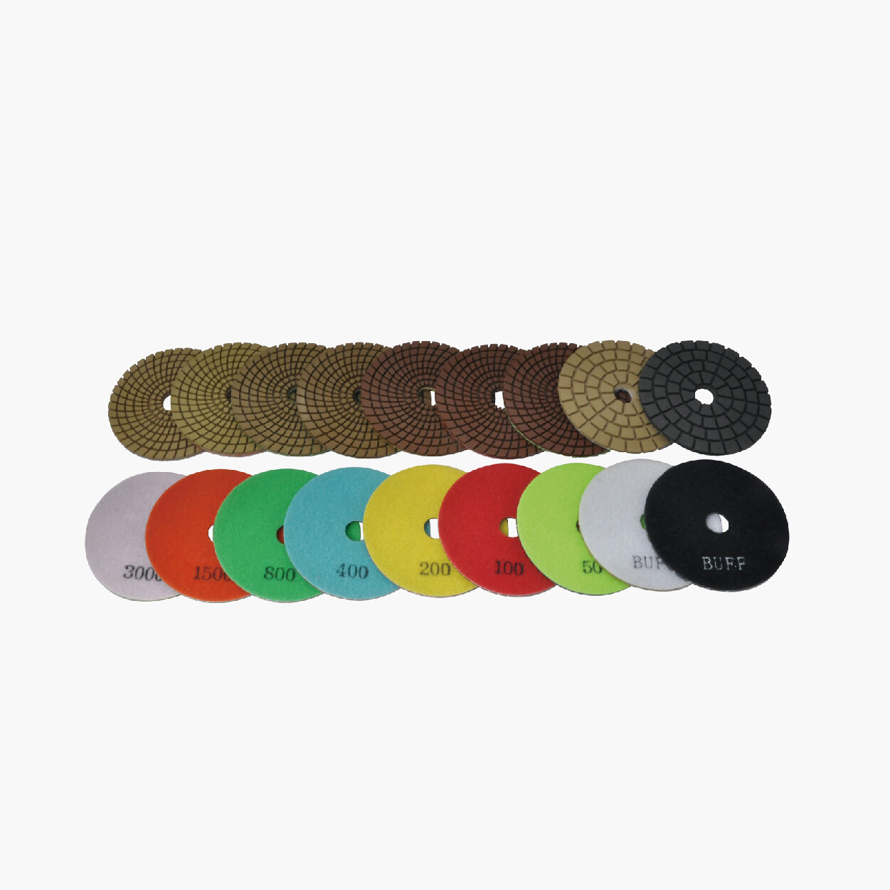 WET Wet Spiral Polishing Pad