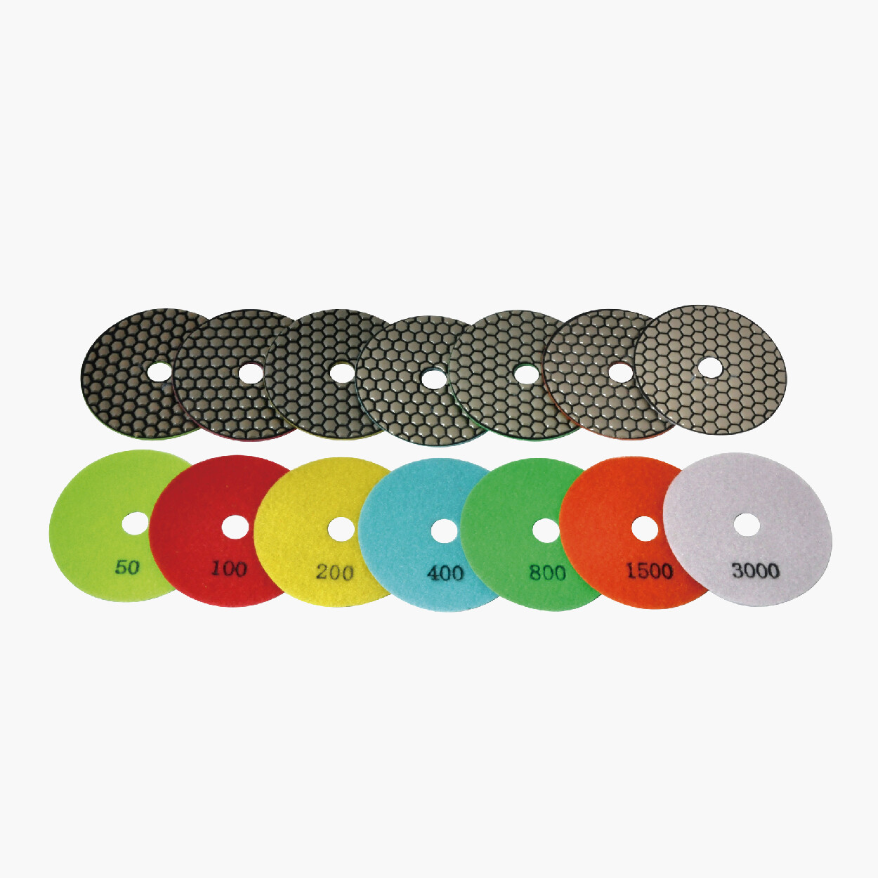 DRY DRY POLISHING PADS